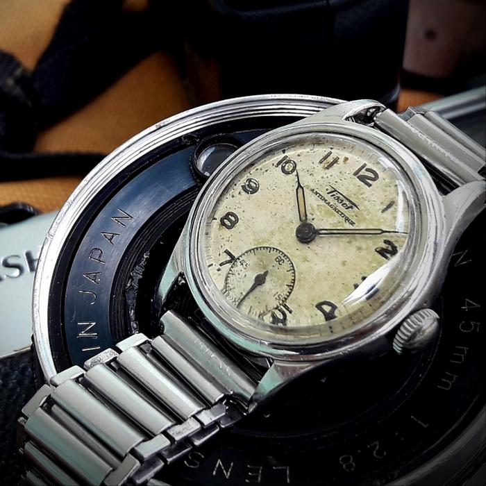 NEGO Tissot KNIL WW2 military omega hamilton seiko tank vintage antik