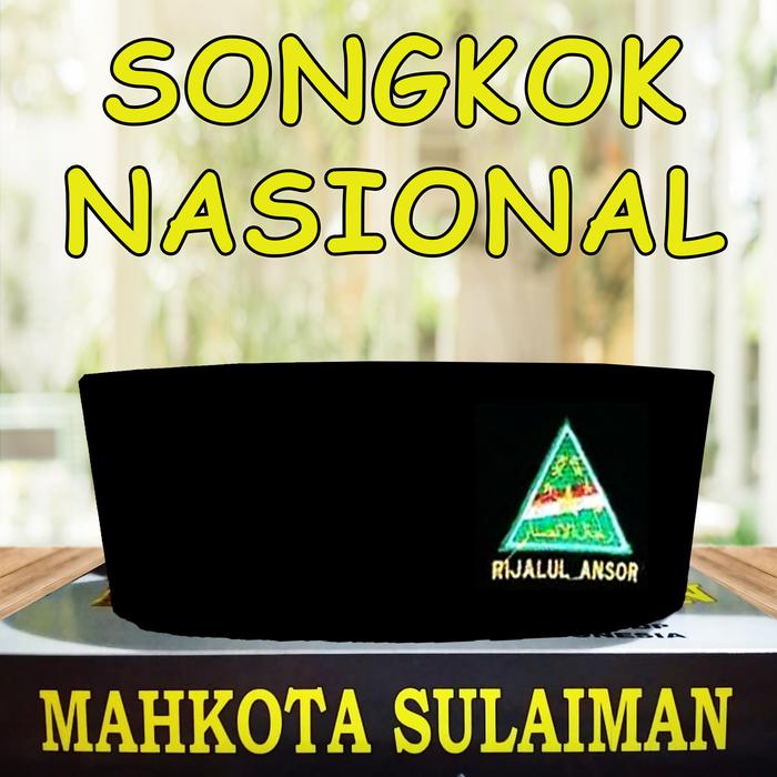 COD Peci Kopiah Songkok Bordir Logo Rijalul Ansor