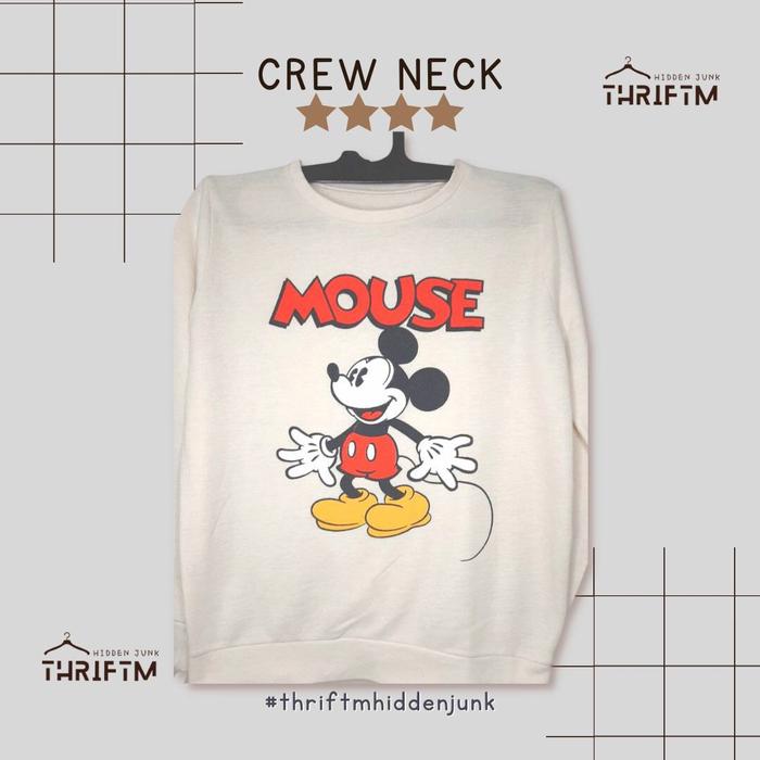 Crewneck Motif Mickey Mouse