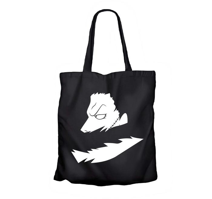 Tote bag anime KATAKURI SIDE - ONE PIECE 100% canvas
