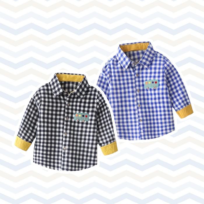 Bussy Plaid Shirt / Kemeja Bayi
