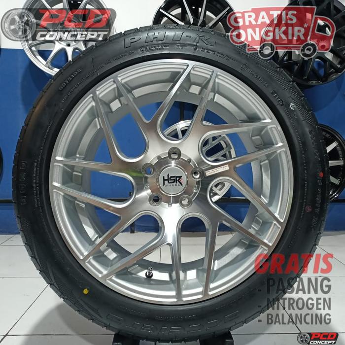 PAKET VELG DAN BAN MOBIL R18 HSR GIANT CELONG PNP INOVA ALL NEW RUSH