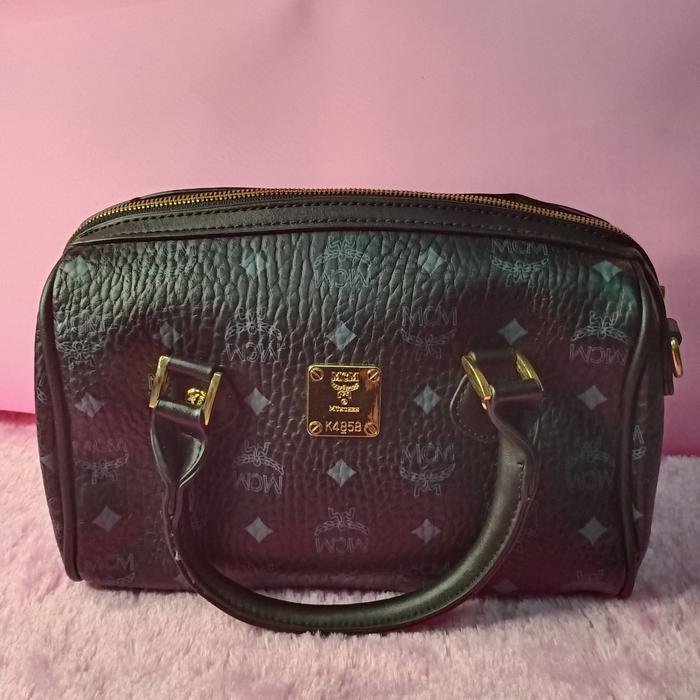 Tas MCM kulit/leather