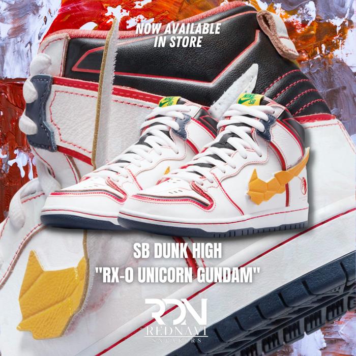 Nike SB Dunk High RX-0 Unicorn Gundam Original