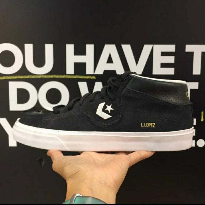 converse louie lopez pro mid black