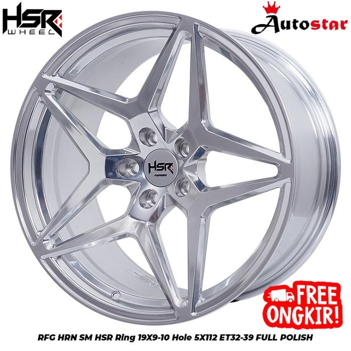 velg mobil mercedes ring 19 RFG HRN SM HSR R19X9/10 H5X112 ET32/39