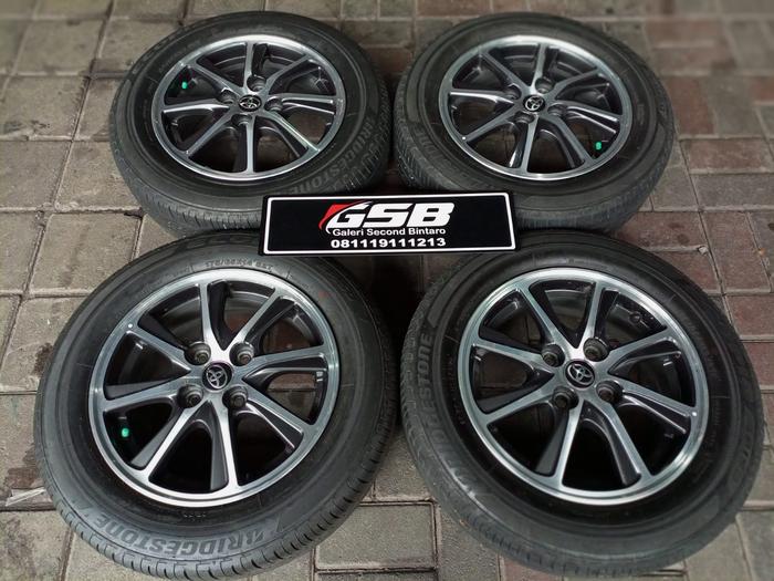 VELG SEKEN STD CALYA R14X5 4X100 G/P +BAN BRIDGESTONE 175 65 R14 (70%)
