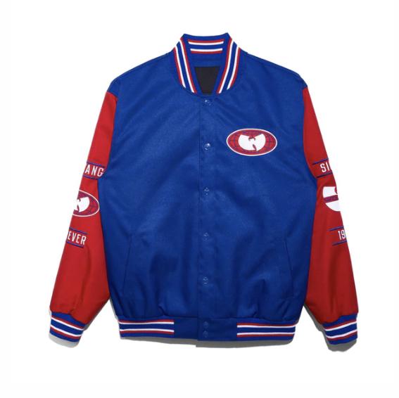 WU-TANG CLAN ALL-CITY JACKET VARSITY BOMBER OFFICIAL WUTANG BRAND