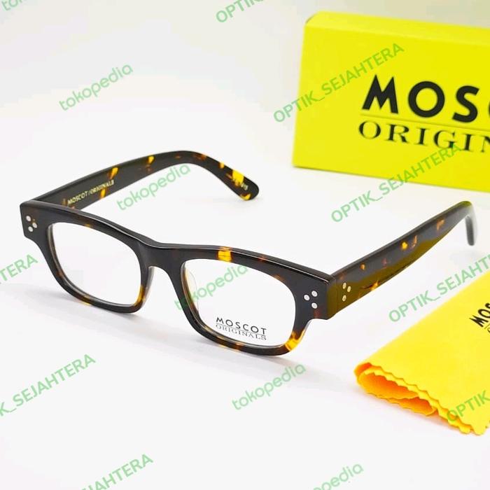 kacamata MOSCOT HYMAN frame + lensa progresif flexi domas