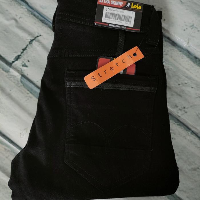 Lois Panjang Hitam Extra Skinny Original