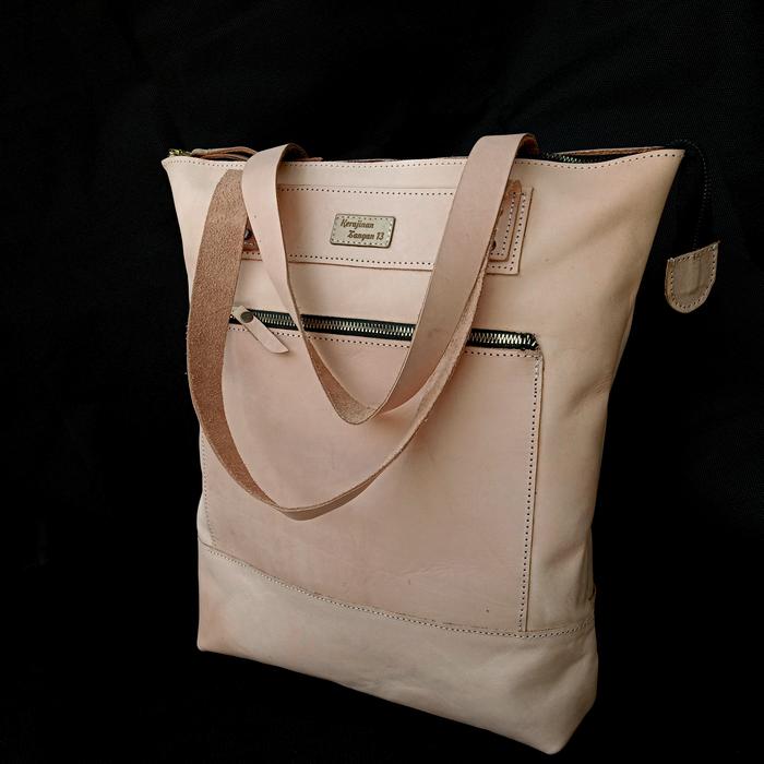 totebag tas kulit nabati