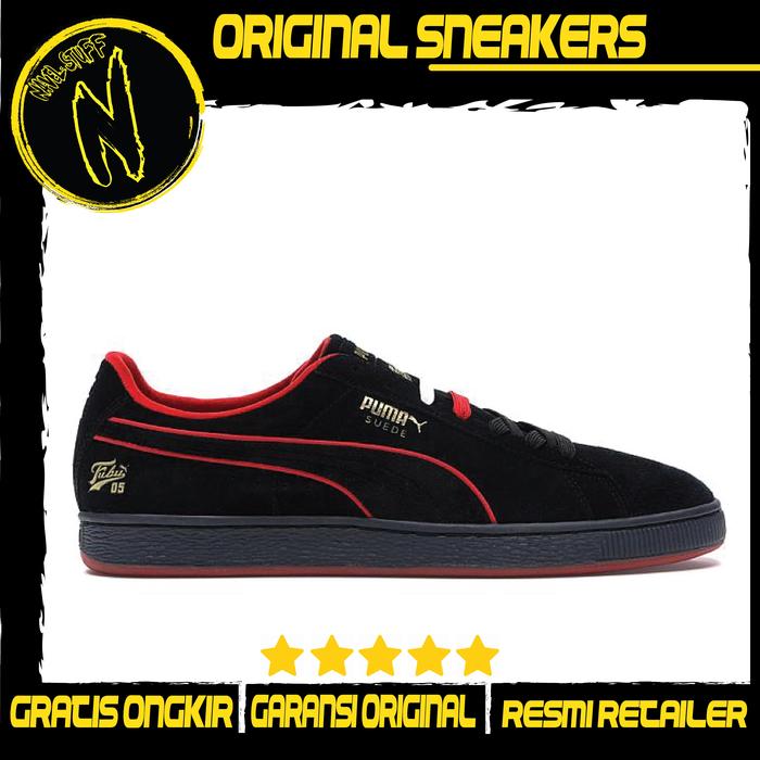 PUMA Suede x Fubu 50th Anniversarry Black High Risk Red Original BNIB