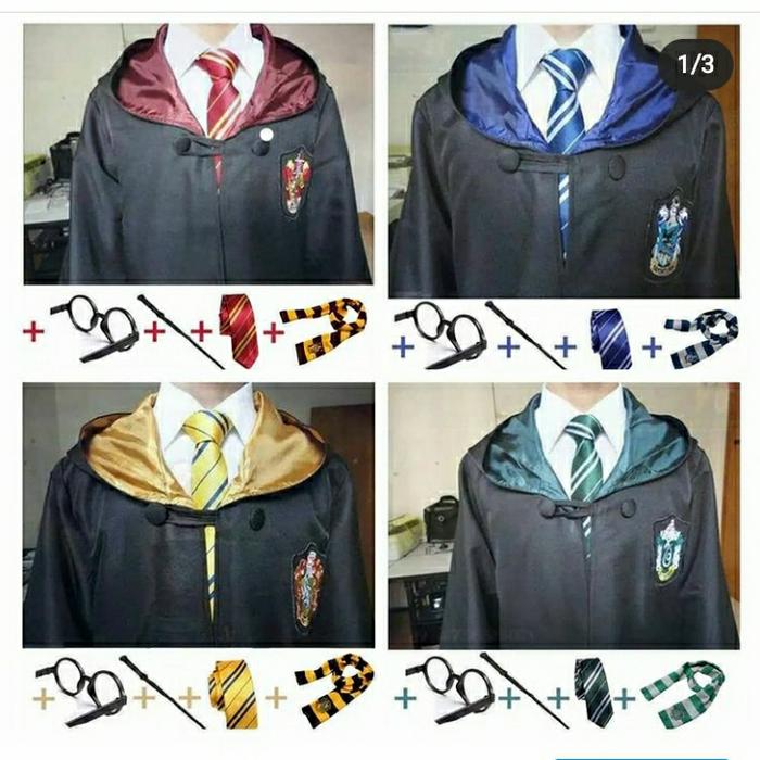 Jubah HP costume cosplay fullset