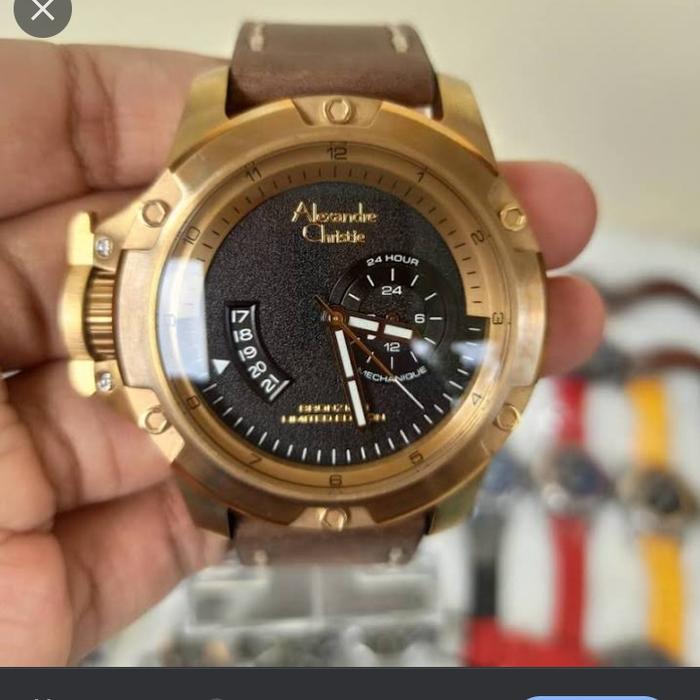 ALEXANDRE CHRISTIE Jam Tangan Watches Elegant BRONZIUM v2 AC6481 Limited Edition Garansi Resmi 1 Tah