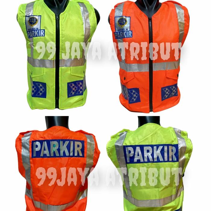 Rompi parkir rompi petugas parkir rompi Parkir hijau rompi parkir oren