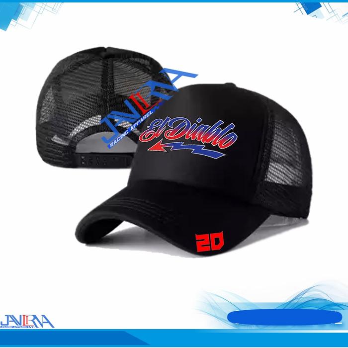 Topi Yamaha Quartararo 20 Eldiablo Motogp