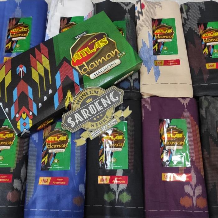 kodian sarung atlas idaman harmoni 555 kembang motif BHS infinity