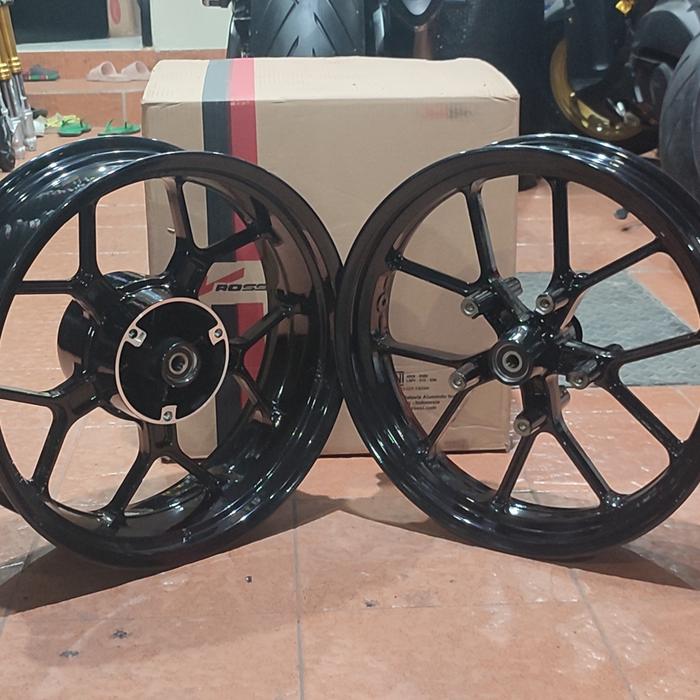 VELG VROSSI COBRA R25 / MT25 PAKET LENGKAP TABUNG KIRI,KALIPER,DISK