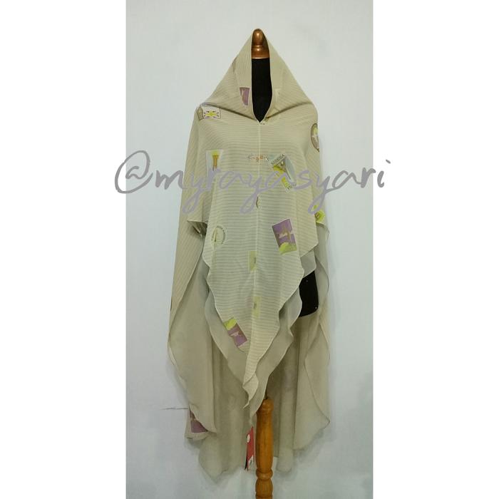 khimar  Syari sisesa hallmark #5 khaki