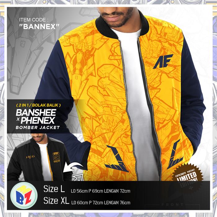 Bomber Jacket Limited Edition Mecha Series Banshee + Phenex