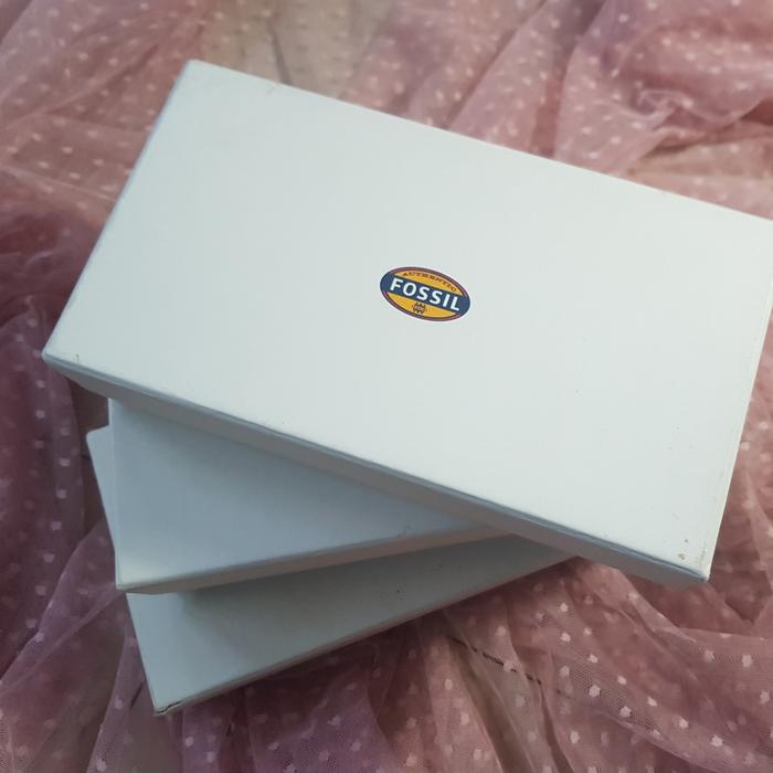 Box Packaging Dompet Fossil Hard Case original