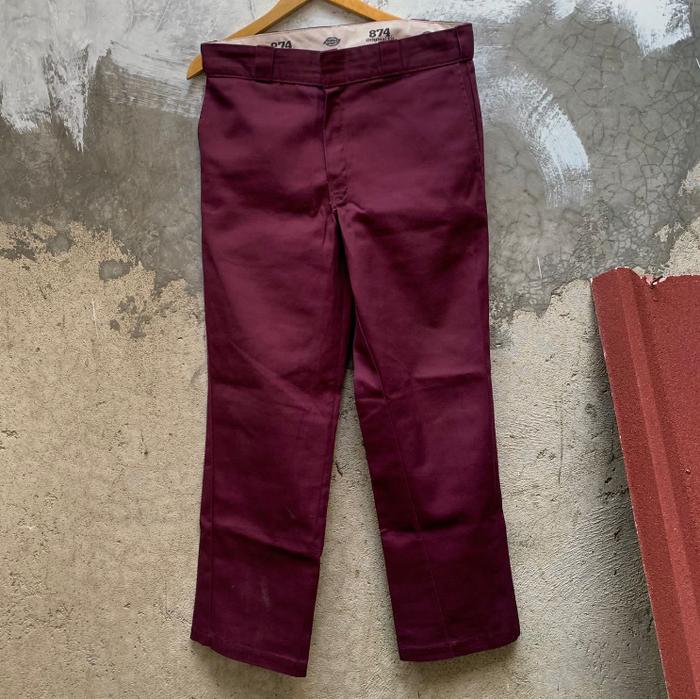Dickies 874 maroon pants