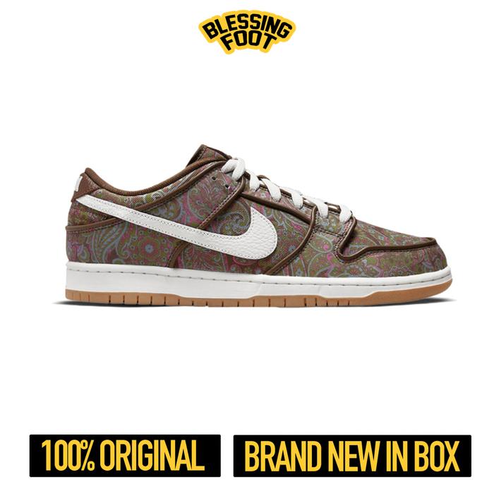 Nike SB Dunk Low Pro Prm 'Paisley' 2022 Brown ORIGINAL BNIB
