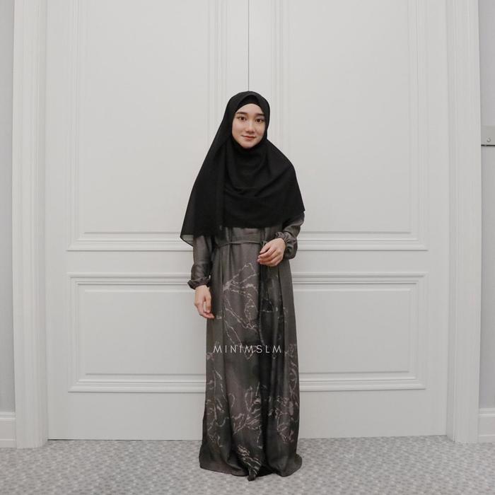 Blath Lile Dress | Minimslm gamis syari motif