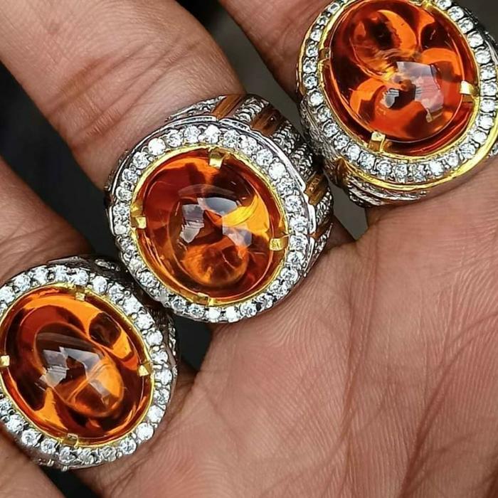 CINCIN BATU PERMATA KECUBUNG API HIGH QUALITY / ORIGINAL BANGKOK