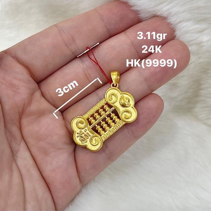 liontin emas 24k - liontin sempoa emas 24k HK - liontin emas 99%