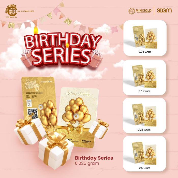 Emas Minigold Gift Series Birthday