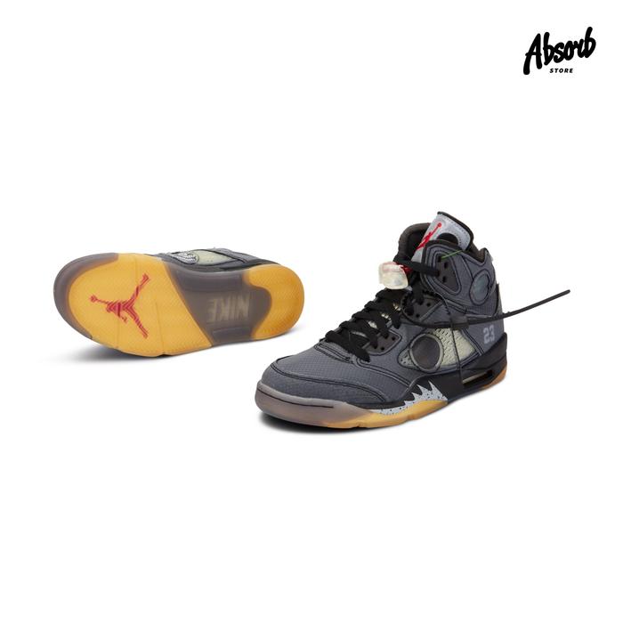 Air Jordan 5 Retro SP x Off-White (Muslin) by Virgil Abloh 2020