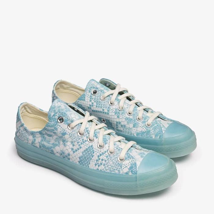 Converse 70's OX Python x Golf Wang "Blue Topaz/White" Original BNIB