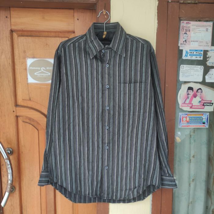 Jual Kansai Yamamoto Shirt Vertical Stripes Size L