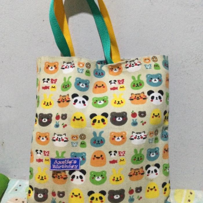 Totebag kanvas 25x30 cm
