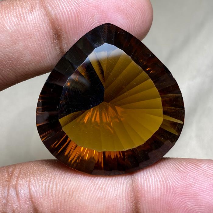 Natural Madeira Citrine big size brown quartz madeira citrine ADAMINUS