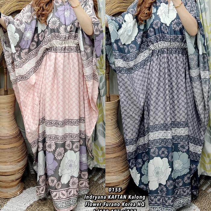 0155 Indryana KAFTAN Kalong Flower Furano Korea HQ 165.000