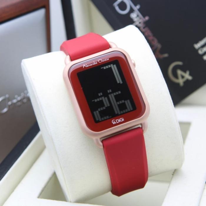ALEXANDRE CHRISTIE WANITA AC 9332 RED ROSE ORIGINAL/JAM ALEXANDER