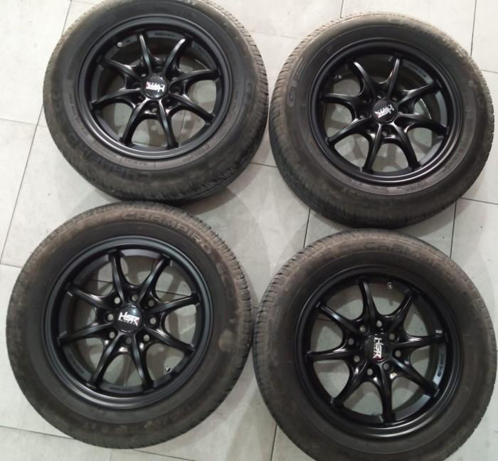 Velg Mobil Seken Ring 14 SADAU HSR R14X5,5 lubang 4 BAN 175 65 R14