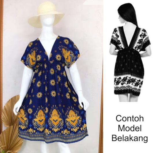 Sexy Lingerie Dress Murah Baju Tidur Motif Batik Seksi SW094-19