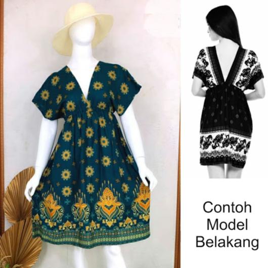 Sexy Lingerie Dress Murah Baju Tidur Motif Batik Seksi SW094-18