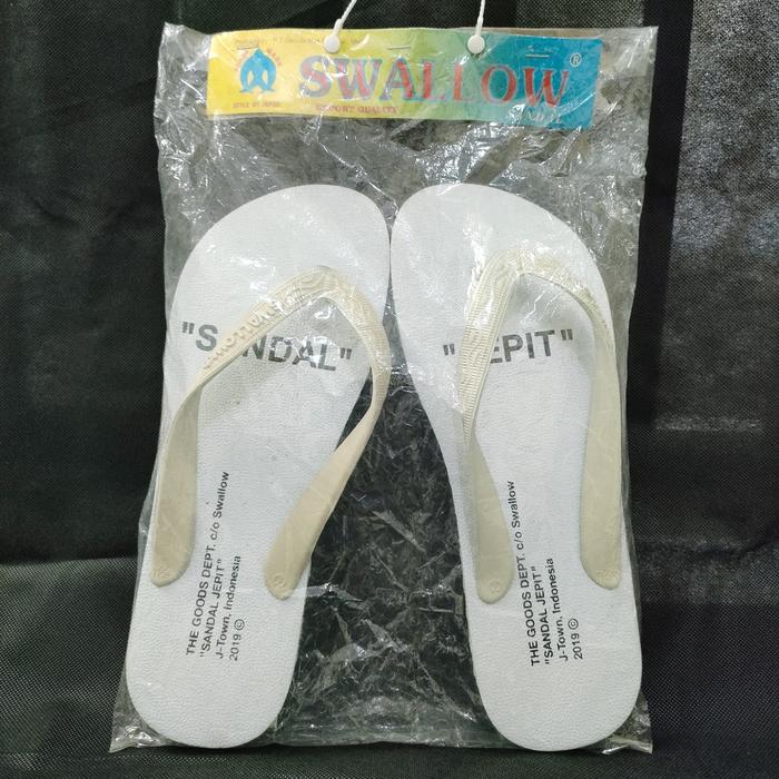 Sandal Jepit THE GOODS DEPT. X SWALLOW size 11.5