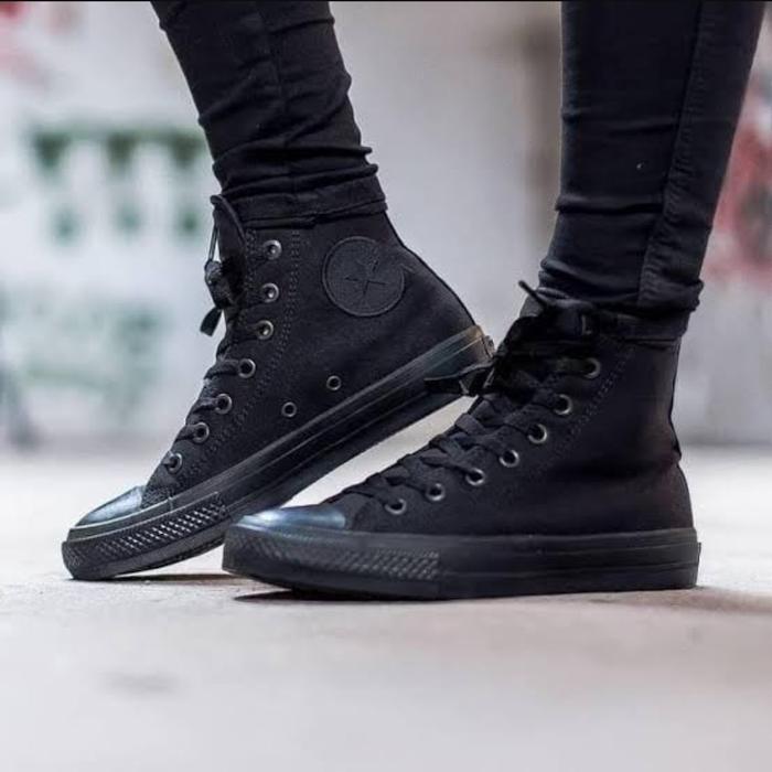 Converse Ct As Hi Monoblack Canvas M3310C