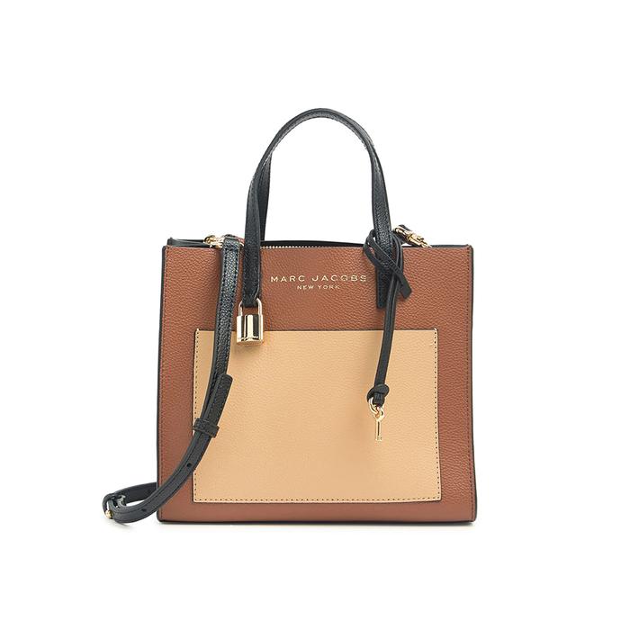 Tas Wanita Branded MJ Mini Grind Tote Bag - Chocolate Truffle Multi