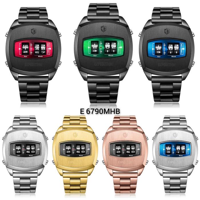 EXPEDITION E 6790M JAM TANGAN PRIA ORIGINAL GARANSI RESMI