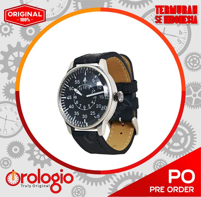 Mil-Tec Vintage Aviator Watch Black Dial Flieger Luftwaffe 15772000P