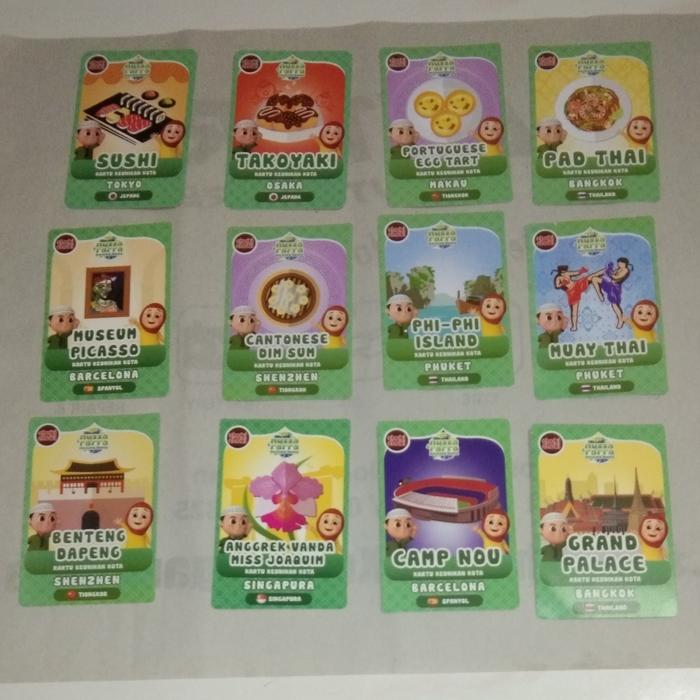 Kartu choki choki nussa rarra keunikan negara