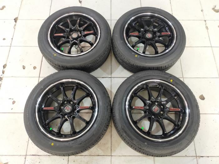 Velg Mobil Bekas Ring 15 CE28 R15X7 Lubang 4 BAN 185 55 R15