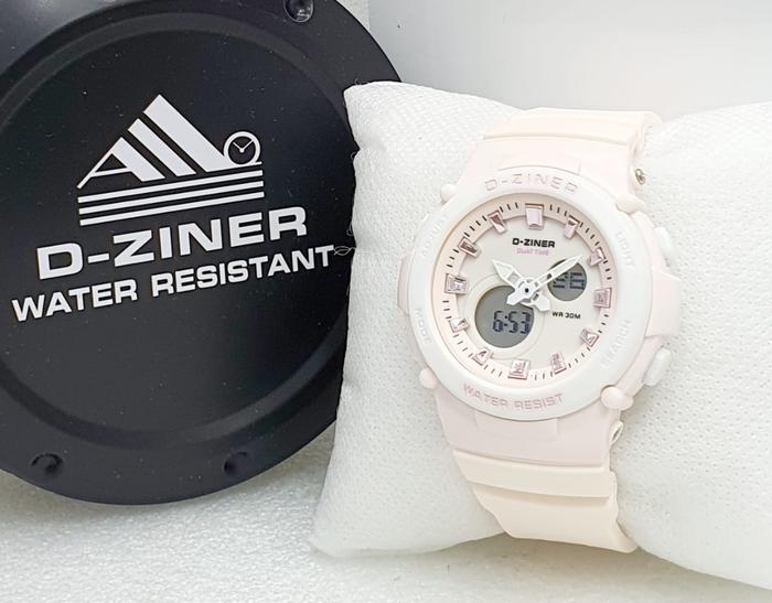 Jam Tangan Wanita D-ziner 8301 Original Doubletime Sporty Mewah