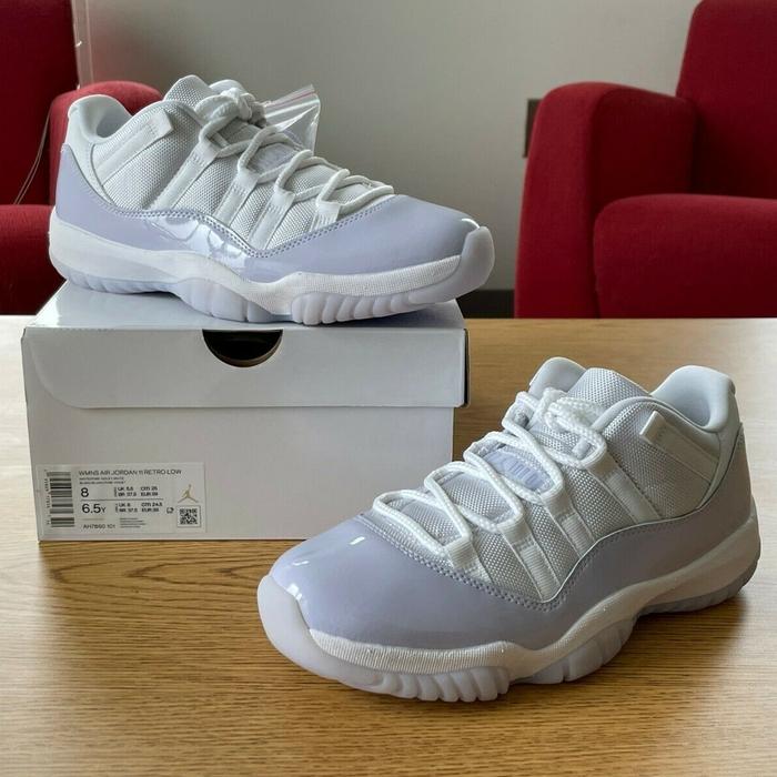 Nike Womens Air Jordan 11 Low "Pure Violet/White" Original BNIB